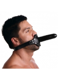 Кляп с фаллосом Ride Me Mouth Gag - XR Brands - купить с доставкой в Комсомольске-на-Амуре