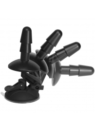 Плаг на присоске Vac-U-Lock Deluxe Suction Cup Plug Accessory - Doc Johnson - купить с доставкой в Комсомольске-на-Амуре