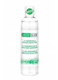 Гель-смазка 2-в-1 MASSAGE   LUBRICANT ALOE VERA - 300 мл. - Waterglide - купить с доставкой в Комсомольске-на-Амуре