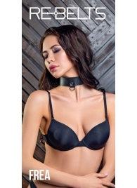 Ошейник Frea с маленьким колечком-креплением - Rebelts - купить с доставкой в Комсомольске-на-Амуре