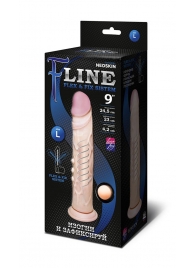 Фаллоимитатор без мошонки на присоске F LINE - 24,5 см. - LOVETOY (А-Полимер)