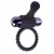 Черное эрекционное виброкольцо Vibrating Silicone Super Ring - Pipedream - в Комсомольске-на-Амуре купить с доставкой