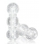 Прозрачный фигурный мастурбатор Master Stroker - Blush Novelties - в Комсомольске-на-Амуре купить с доставкой