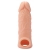Телесная насадка EXTENDER WITH BALL STRAP 5.5 - 14 см. - Dream Toys - в Комсомольске-на-Амуре купить с доставкой