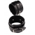 Черные оковы Classic Ankle Cuffs - Chisa - купить с доставкой в Комсомольске-на-Амуре