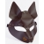 Коричневая маска Wolf - Sitabella - купить с доставкой в Комсомольске-на-Амуре