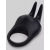 Черное эрекционное виброкольцо Sensation Rechargeable Vibrating Rabbit Love Ring - Fifty Shades of Grey - в Комсомольске-на-Амуре купить с доставкой