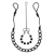 Интимные украшения с бусинами NIPPLE   CLIT JEWELRY - Pipedream - купить с доставкой в Комсомольске-на-Амуре