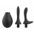 Черный анальный душ Nexus Anal Douche Set с 2 сменными насадками - Nexus Range - купить с доставкой в Комсомольске-на-Амуре