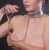 Серебристый ошейник из искусственной кожи - Sitabella - купить с доставкой в Комсомольске-на-Амуре