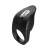 Черное эрекционное виброкольцо Vibro Lust Ring - MALESATION - в Комсомольске-на-Амуре купить с доставкой