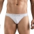 Белые перфорированные трусы-тонги Clever Ambar Thong - Clever Masculine Underwear купить с доставкой Белые перфорированные трусы-тонги Clever Ambar Thong - Clever Masculine Underwear купить с доставкой