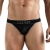 Черные перфорированные трусы-тонги Clever Ambar Thong - Clever Masculine Underwear купить с доставкой Черные перфорированные трусы-тонги Clever Ambar Thong - Clever Masculine Underwear купить с доставкой