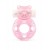 Розовое эрекционное виброкольцо в форме мишки - 1137 - в Комсомольске-на-Амуре купить с доставкой