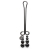 Зажим для клитора с бусинами Just Sensation Beaded Clitoral Clamp - Fifty Shades of Grey - купить с доставкой в Комсомольске-на-Амуре