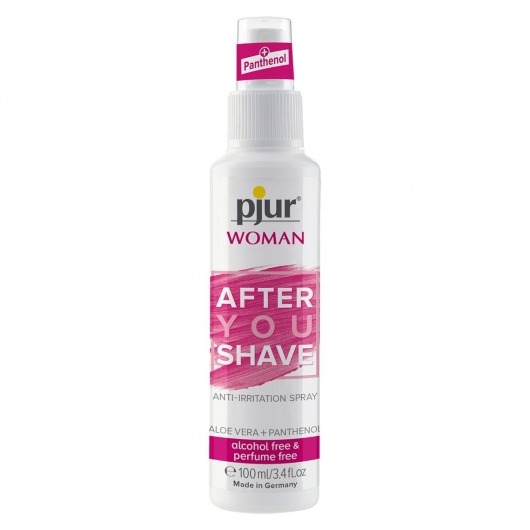 Спрей после бритья pjur WOMAN After You Shave Spray - 100 мл. - Pjur - купить с доставкой в Комсомольске-на-Амуре