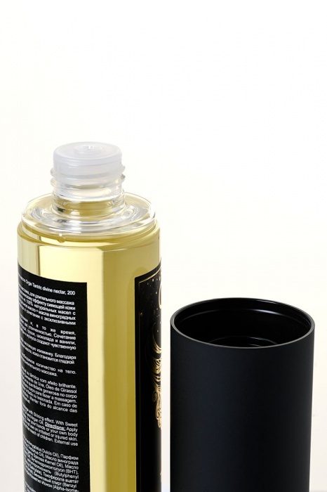 Растительное массажное масло Orgie Tantric Divine Nectar - 200 мл. - ORGIE - купить с доставкой в Комсомольске-на-Амуре