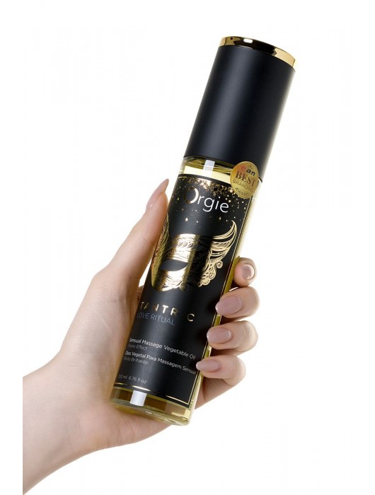 Растительное массажное масло Orgie Tantric Love Ritual - 200 мл. - ORGIE - купить с доставкой в Комсомольске-на-Амуре