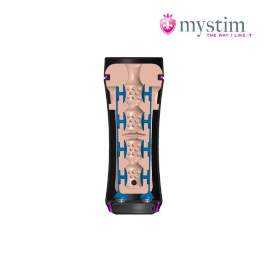 Мастурбатор-анус Opus E Donut с возможностью подключения электростимуляции - MyStim - купить с доставкой в Комсомольске-на-Амуре