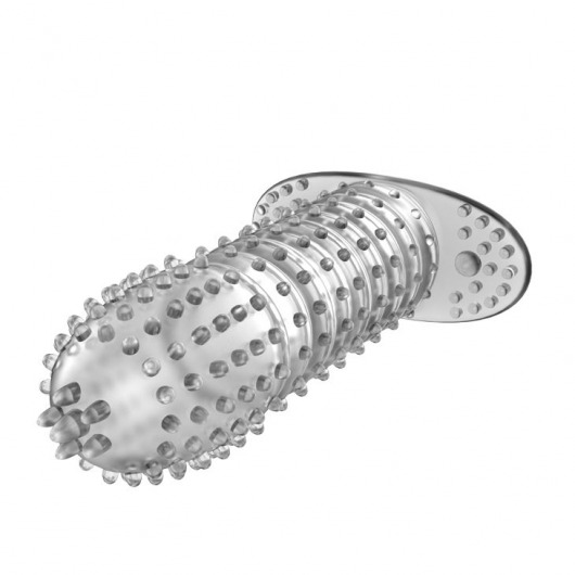Закрытая прозрачная насадка Crystal sleeve - 12 см. - Erowoman-Eroman - в Комсомольске-на-Амуре купить с доставкой