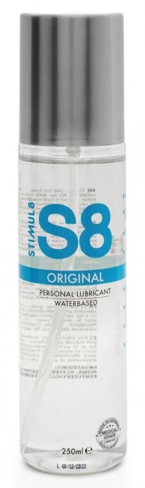 Универсальный лубрикант на водной основе S8 Original Lubricant - 250 мл. - Stimul8 - купить с доставкой в Комсомольске-на-Амуре