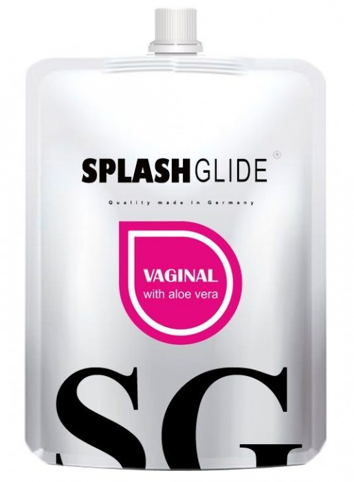 Ухаживающий лубрикант на водной основе Splashglide Vaginal With Aloe Vera - 100 мл. - Splashglide - купить с доставкой в Комсомольске-на-Амуре