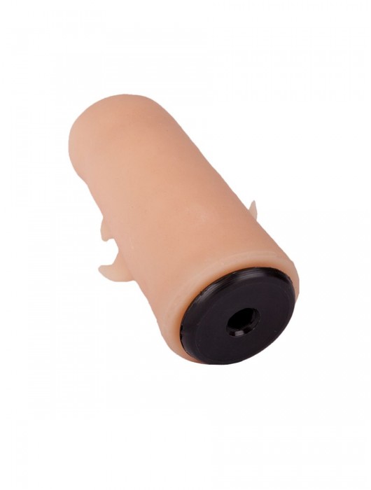 Черный пояс-трусики с двумя насадками  Экзотик-Sara  - 16,5 и 11 см. - LOVETOY (А-Полимер) - купить с доставкой в Комсомольске-на-Амуре