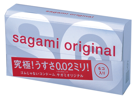 Ультратонкие презервативы Sagami Original - 6 шт. - Sagami - купить с доставкой в Комсомольске-на-Амуре