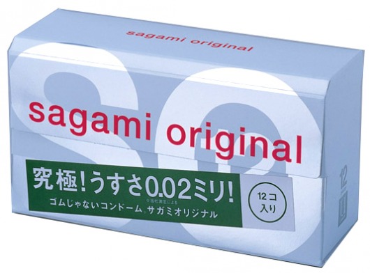 Ультратонкие презервативы Sagami Original - 12 шт. - Sagami - купить с доставкой в Комсомольске-на-Амуре