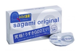 Ультратонкие презервативы Sagami Original QUICK - 6 шт. - Sagami - купить с доставкой в Комсомольске-на-Амуре