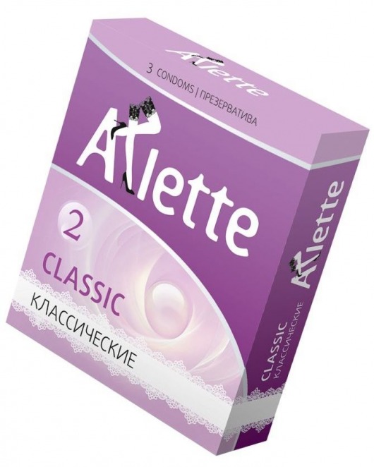 Классические презервативы Arlette Classic - 3 шт. - Arlette - купить с доставкой в Комсомольске-на-Амуре