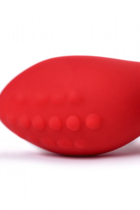 Красный силиконовый вибростимулятор простаты Proman - 12,5 см. - ToyFa - в Комсомольске-на-Амуре купить с доставкой