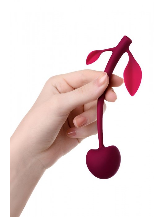 Бордовая вагинальная вишенка WILD CHERRY - 14,5 см. - JOS