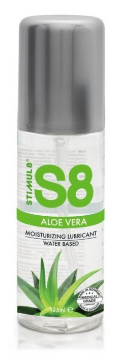 Лубрикант на водной основе S8 Aloe Vera Lube - 125 мл. - Stimul8 - купить с доставкой в Комсомольске-на-Амуре