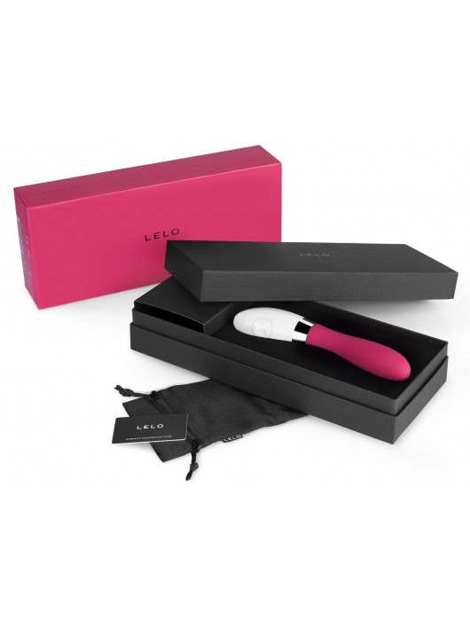 Розовый перезаряжаемый вибратор Liv 2 Cerise - 17,4 см. - Lelo