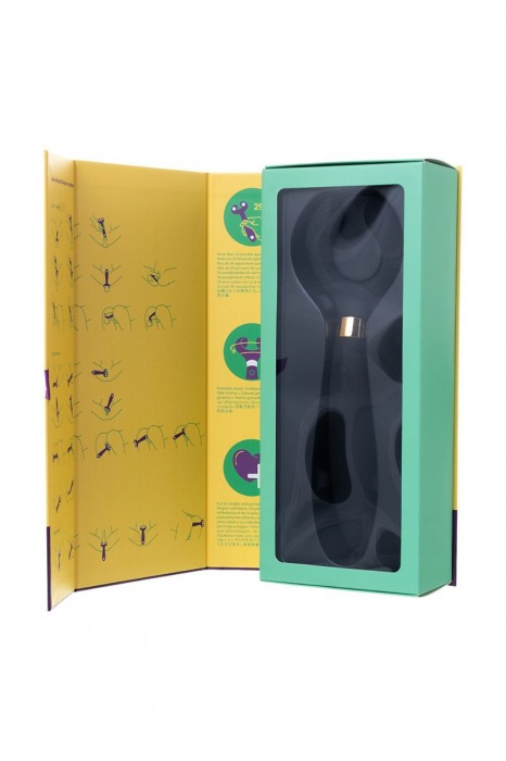 Чёрный вибромассажер для пар Satisfyer Partner Multifun 3 - Satisfyer