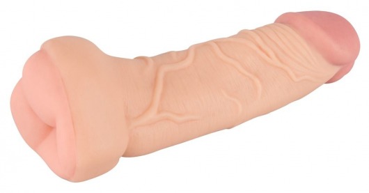 Телесная насадка-мастурбатор 2-in-1 Extension Masturbator - 21 см. - Orion - в Комсомольске-на-Амуре купить с доставкой