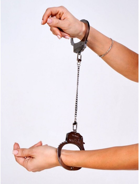 Эксклюзивные наручники со сменными цепями - Le Frivole - купить с доставкой в Комсомольске-на-Амуре