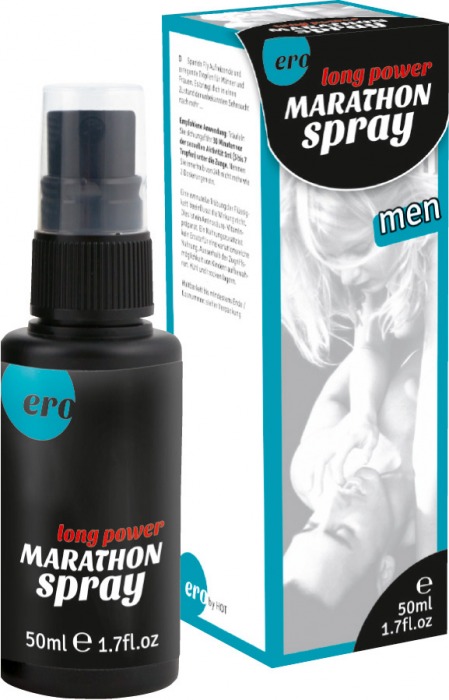 Пролонгирующий спрей для мужчин Long Power Marathon Spray - 50 мл. - Ero - купить с доставкой в Комсомольске-на-Амуре