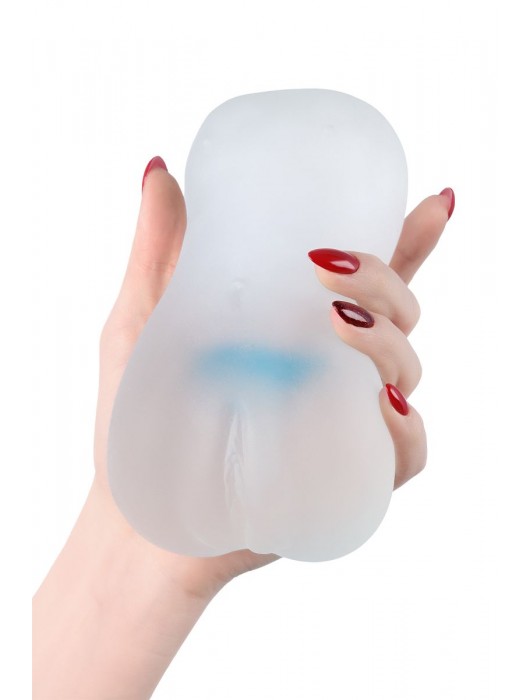 Прозрачный реалистичный мастурбатор Juicy Pussy Hot Crystal - ToyFa - в Комсомольске-на-Амуре купить с доставкой