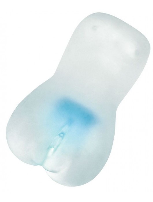 Прозрачный реалистичный мастурбатор Juicy Pussy Hot Crystal - ToyFa - в Комсомольске-на-Амуре купить с доставкой