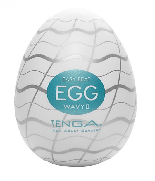 Мастурбатор-яйцо EGG Wavy II - Tenga - в Комсомольске-на-Амуре купить с доставкой