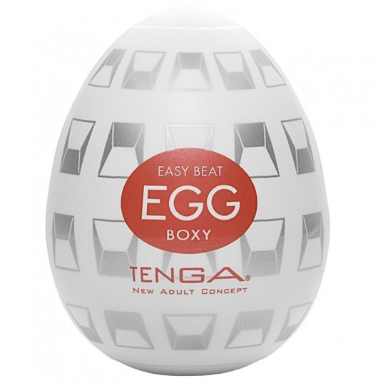 Мастурбатор-яйцо EGG Boxy - Tenga - в Комсомольске-на-Амуре купить с доставкой