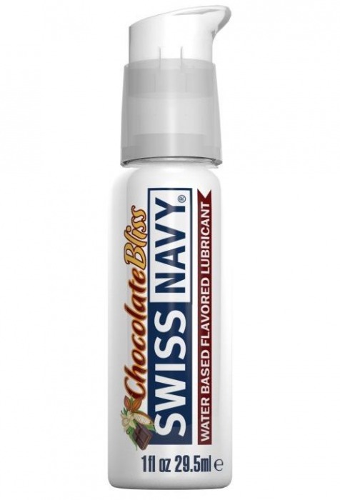 Лубрикант с ароматом шоколада Swiss Navy Chocolate Bliss Lube - 29,5 мл. - Swiss navy - купить с доставкой в Комсомольске-на-Амуре