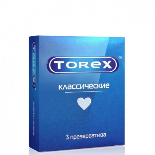 Гладкие презервативы Torex  Классические  - 3 шт. - Torex - купить с доставкой в Комсомольске-на-Амуре