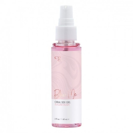 Гель для орального секса Sugar Rush с ароматом сладкой ваты - 60 мл. - CG - купить с доставкой в Комсомольске-на-Амуре