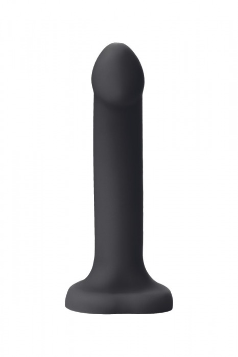 Черный фаллос с имитацией эякуляции Silicon Cum Dildo L - 19,6 см. - Strap-on-me - купить с доставкой в Комсомольске-на-Амуре