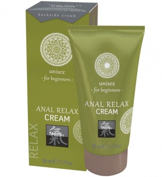 Анальный крем Anal Relax Cream - 50 мл. - Shiatsu - купить с доставкой в Комсомольске-на-Амуре