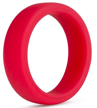 Красное эрекционное кольцо Silicone Go Pro Cock Ring - Blush Novelties - в Комсомольске-на-Амуре купить с доставкой