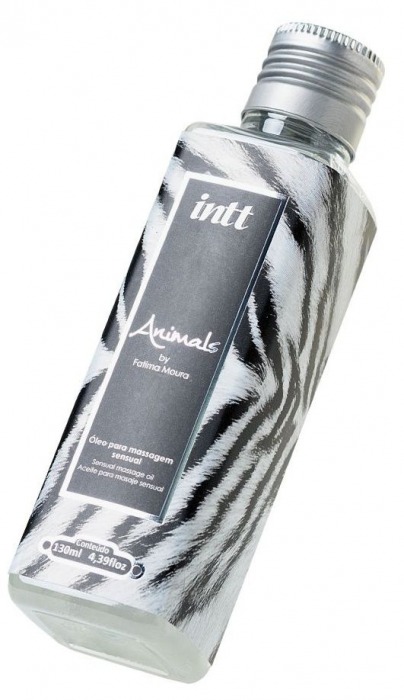 Массажное масло ANIMALS by Fatima Moura с возбуждающим эффектом - 130 мл. - INTT - купить с доставкой в Комсомольске-на-Амуре